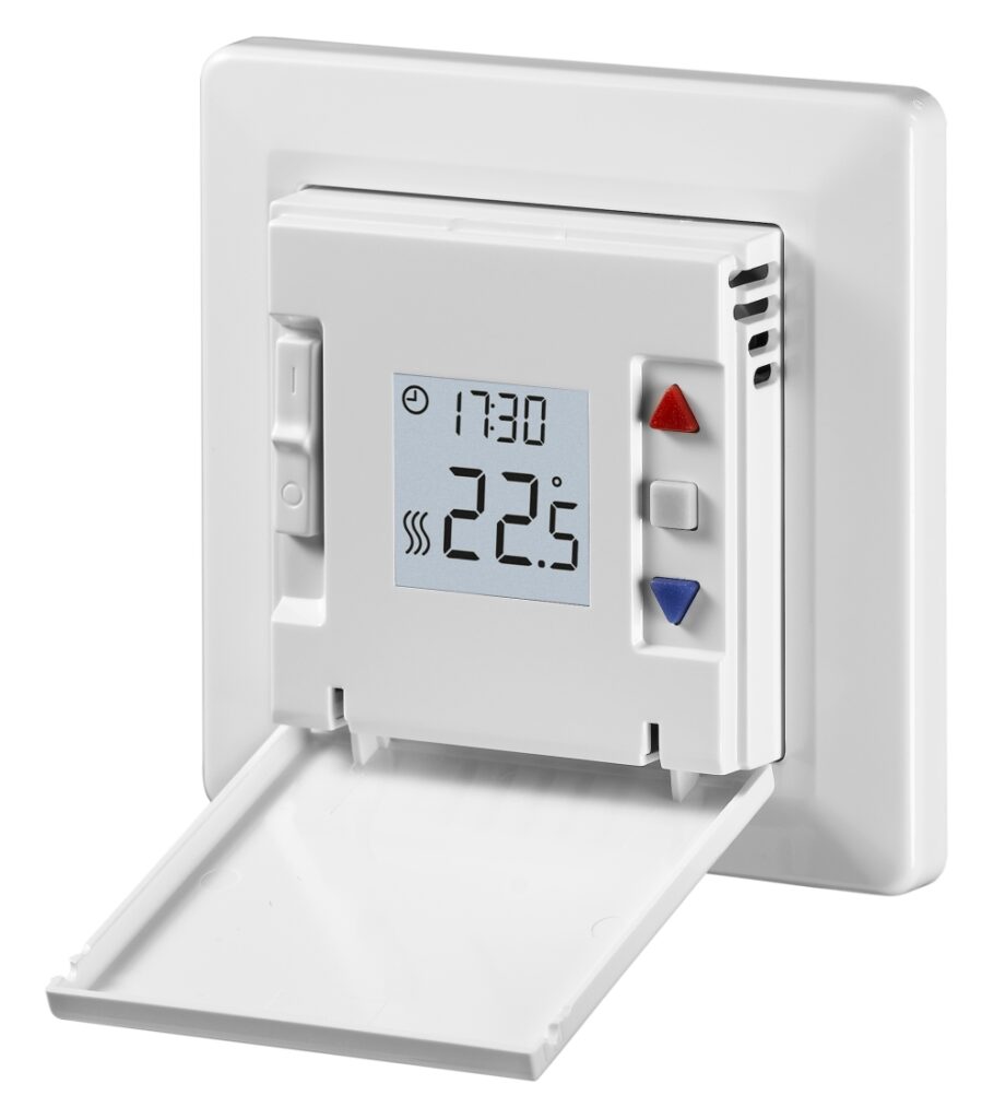 tlačítkový pokojový termostat TREO H Push 223 s displejem